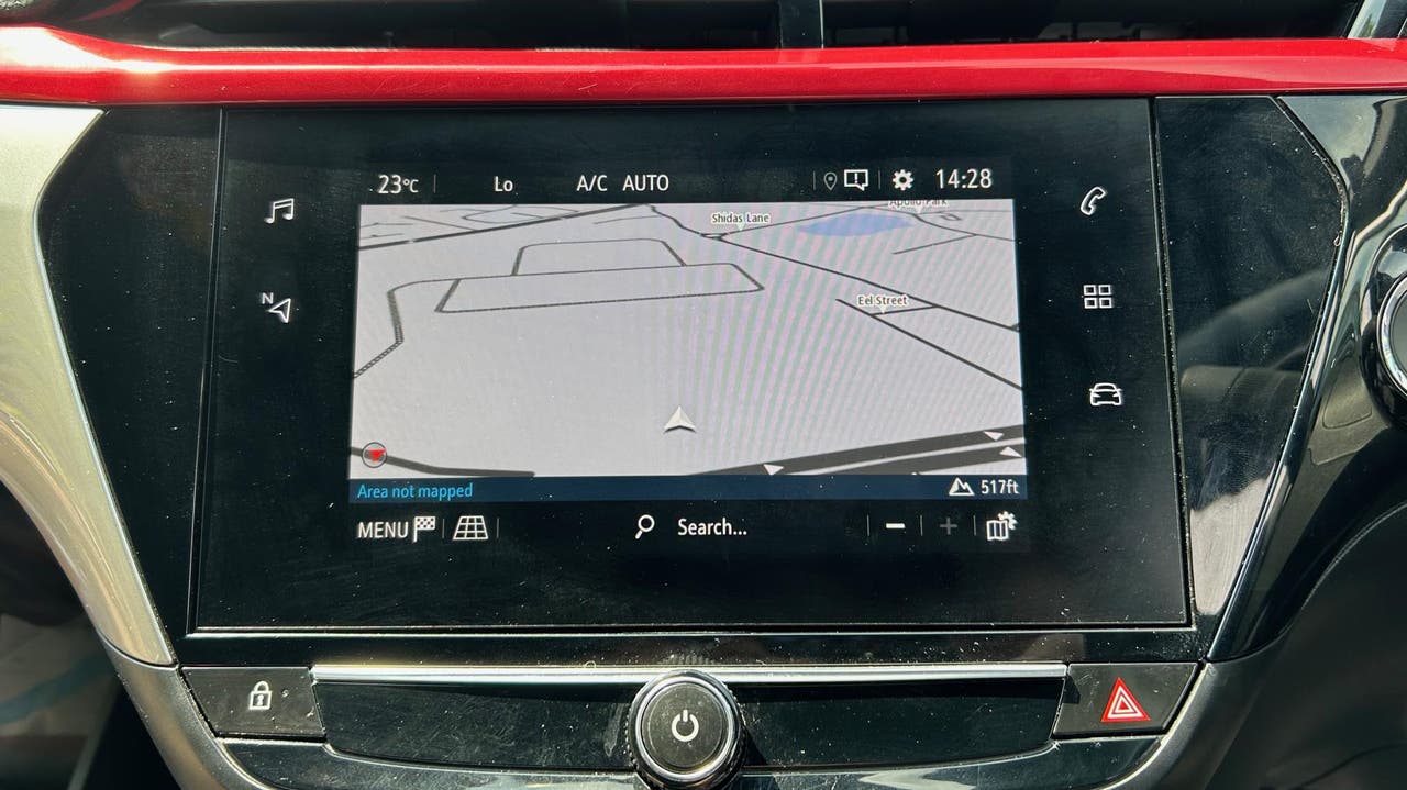 Vauxhall Corsa sat nav