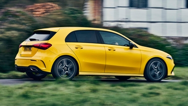 Mercedes A-Class driving side/rear view