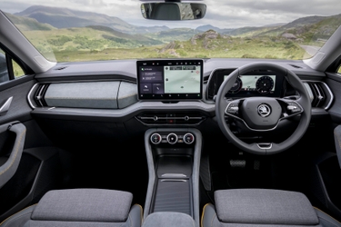 2024 Skoda Kodiaq interior dashboard wide