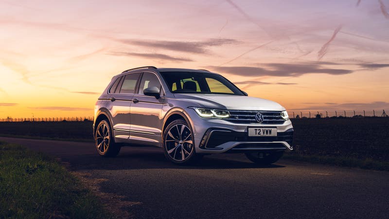 Volkswagen Tiguan in white