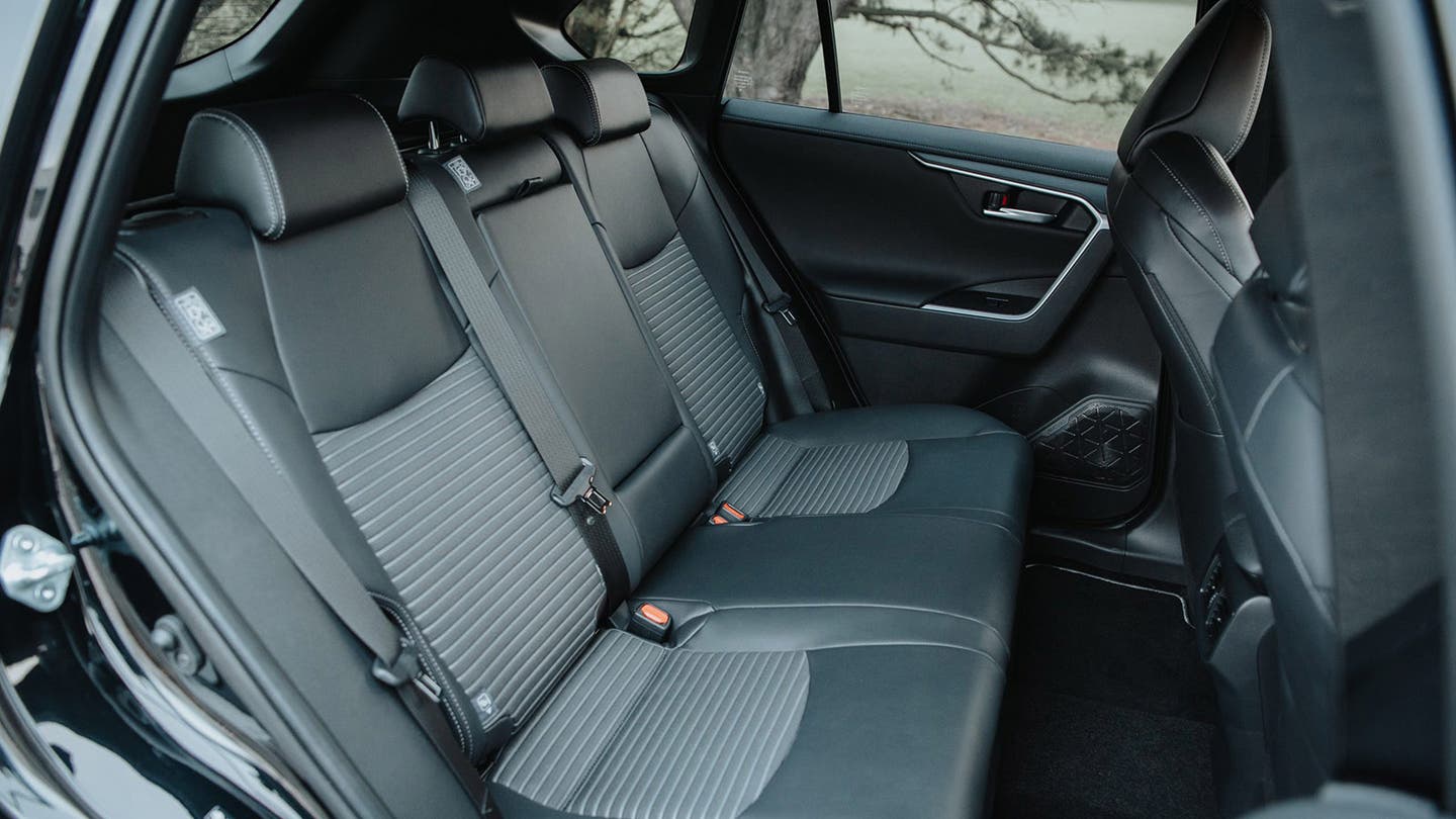 Toyota RAV4 review rear seats