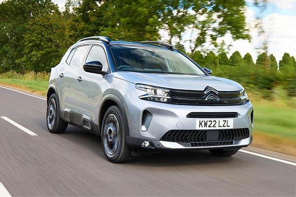 Citroen C5 Aircross 2022 driving front shopt