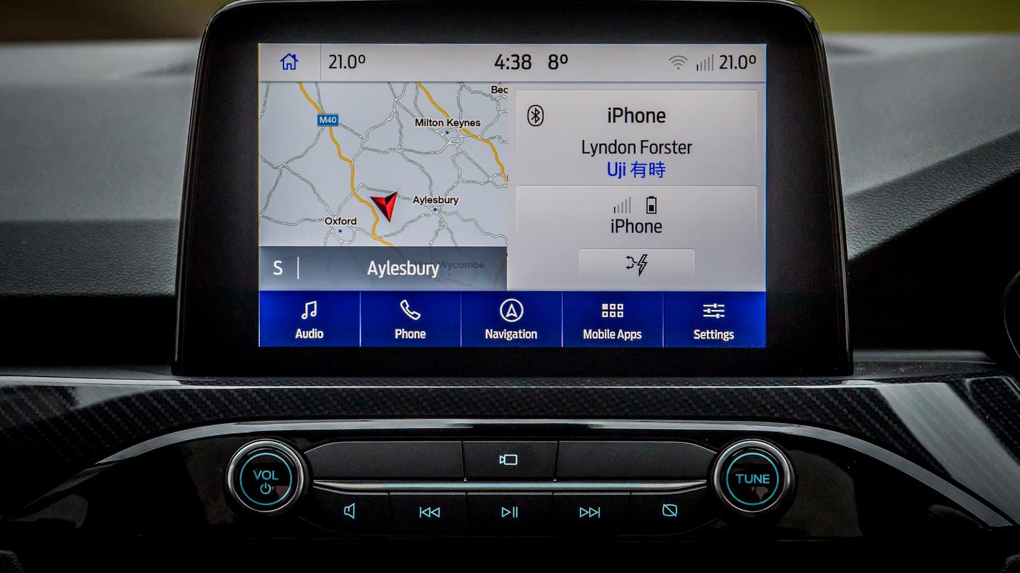 Ford Kuga touchscreen