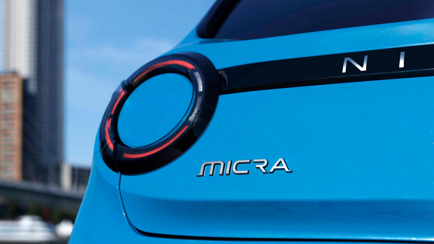 Nissan Micra EV tail-light