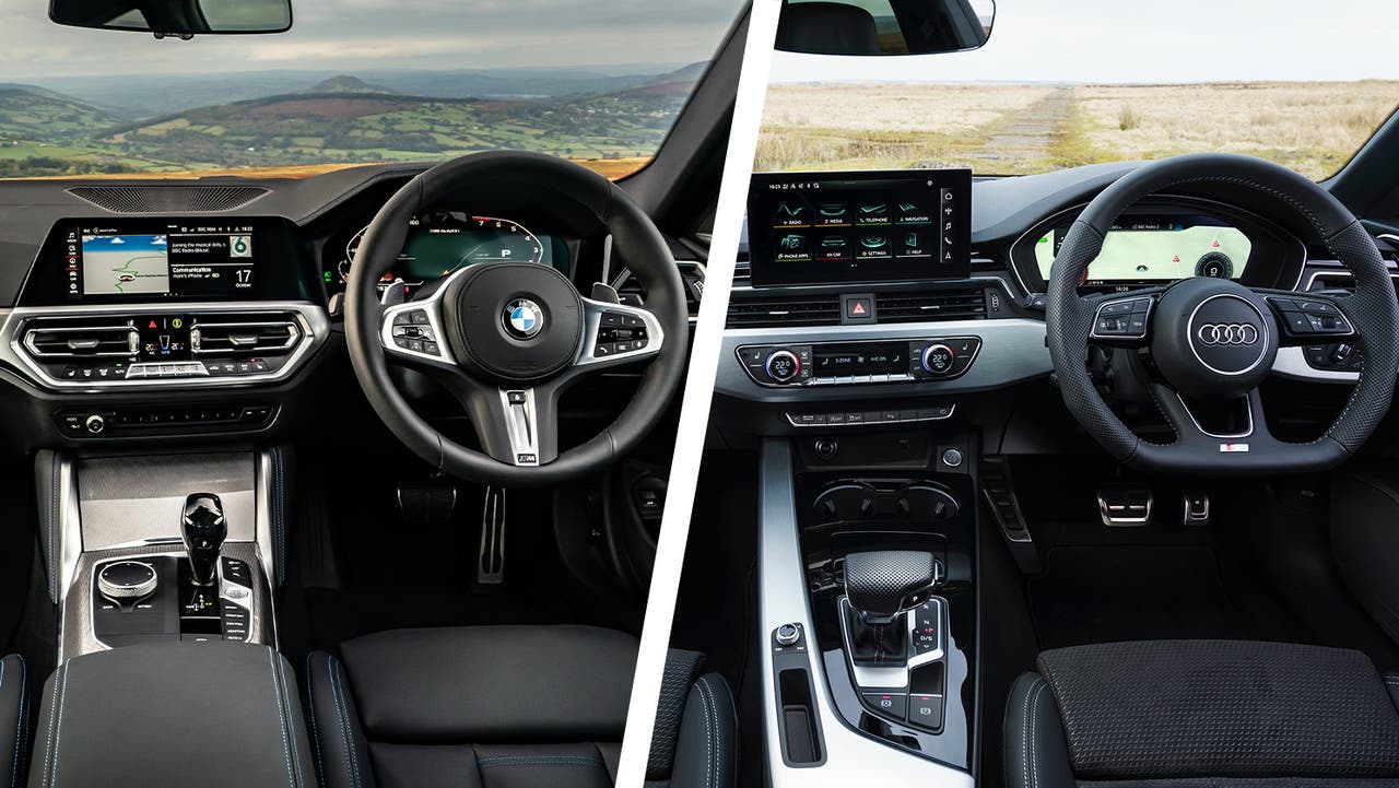 BMW 4 Series vs Audi A5 interior