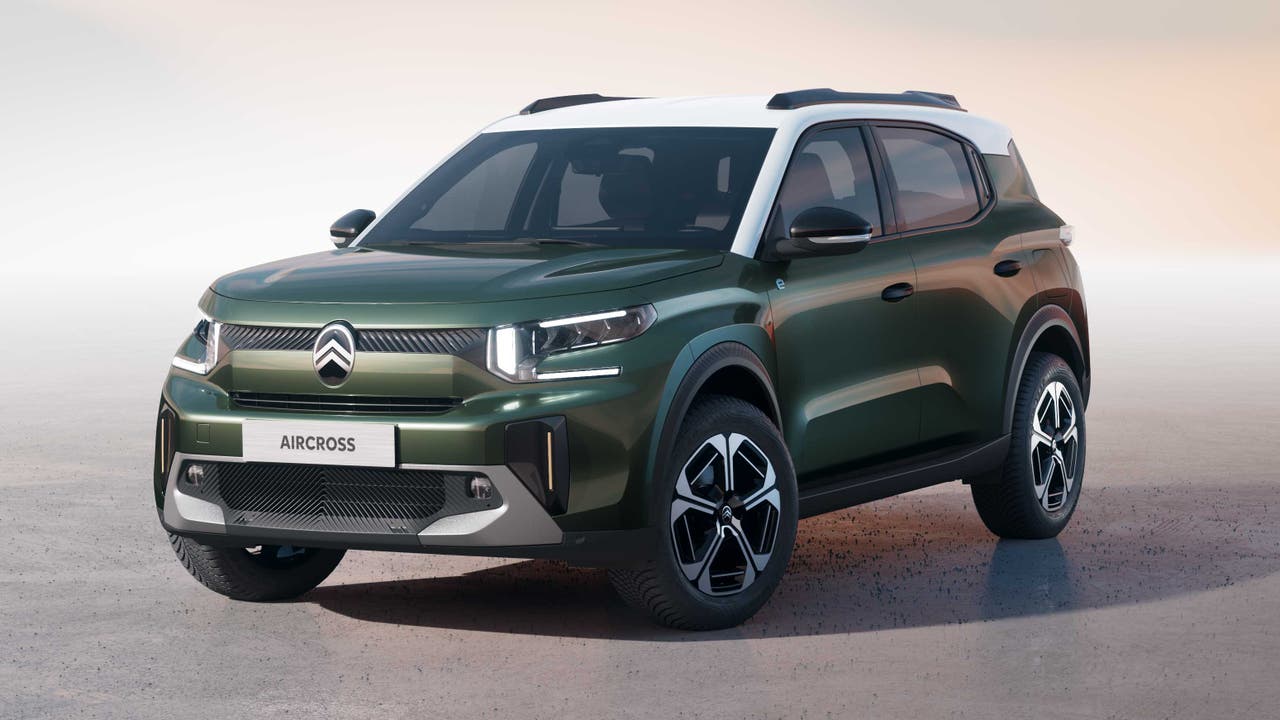 New Citroen e-C3 Aircross