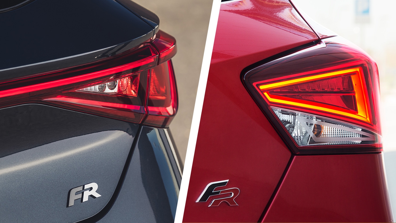 SEAT Leon vs Ibiza tail-lights