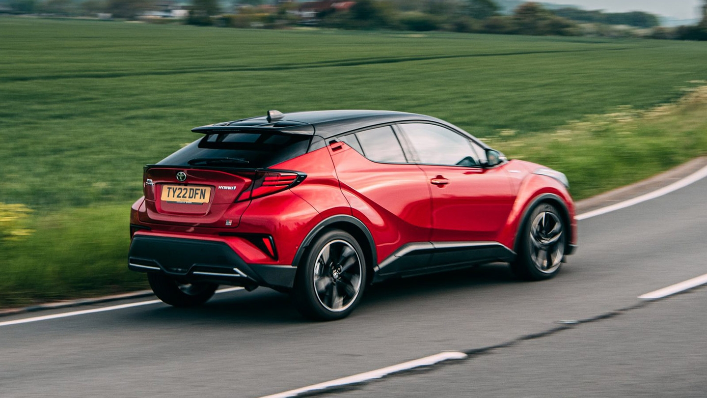 Toyota C-HR review rear three quarter