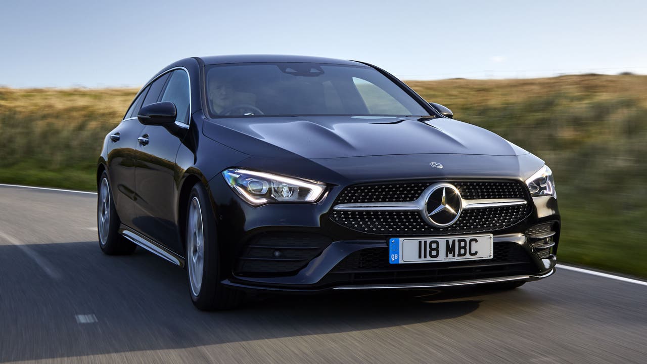 Mercedes CLA Shooting Brake driving