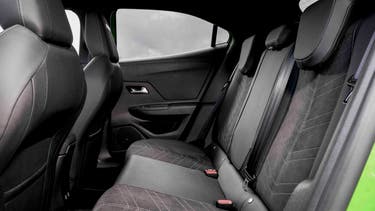 Vauxhall Mokka rear seats