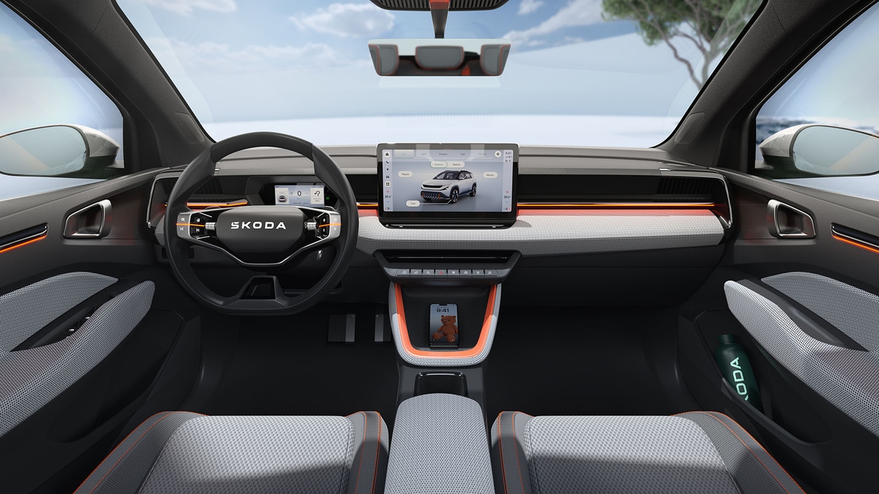 New Skoda Epiq interior