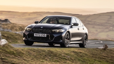 BMW 3 Series driving