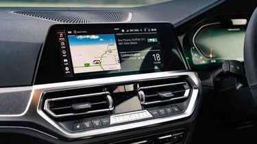 BMW 4 Series media screen