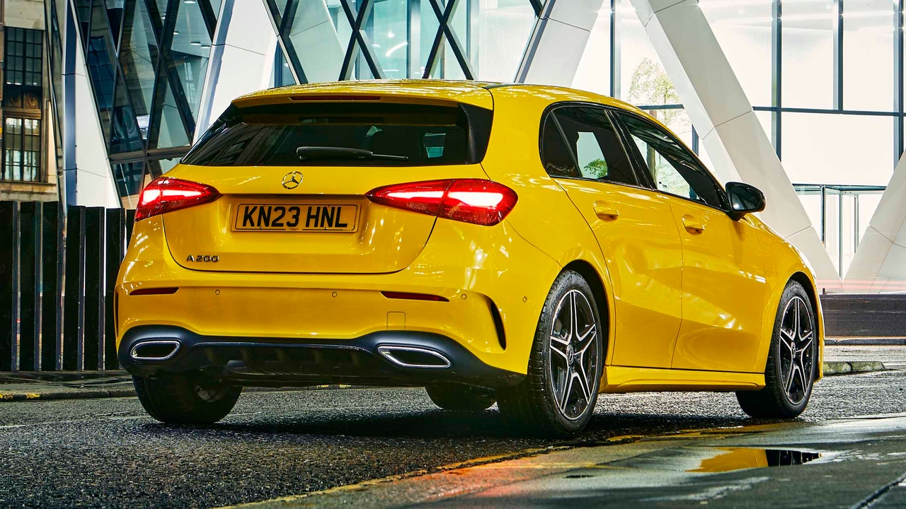 Mercedes A-Class rear end