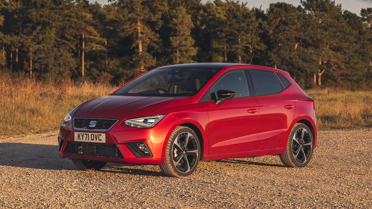 SEAT Ibiza in red