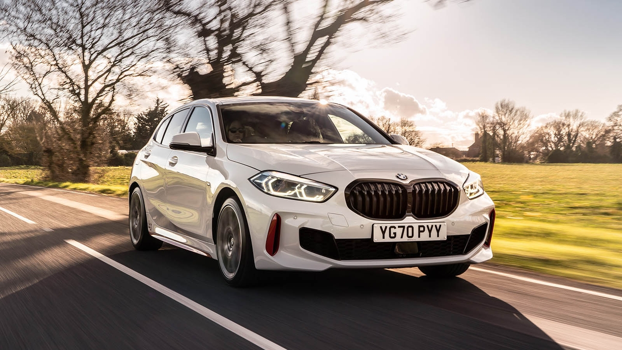 BMW 1 Series in white