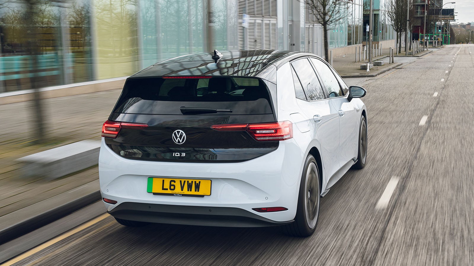 Volkswagen ID.3 review rear three quarter