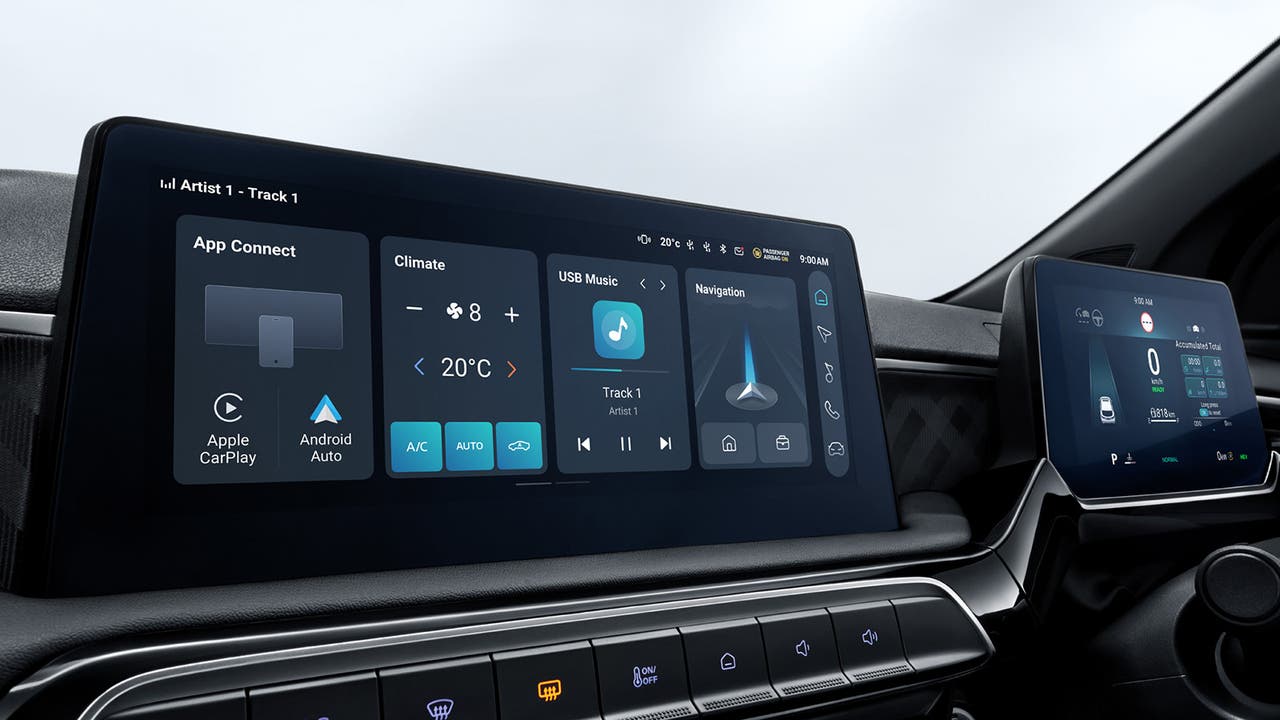 2024 MG3 news infotainment system