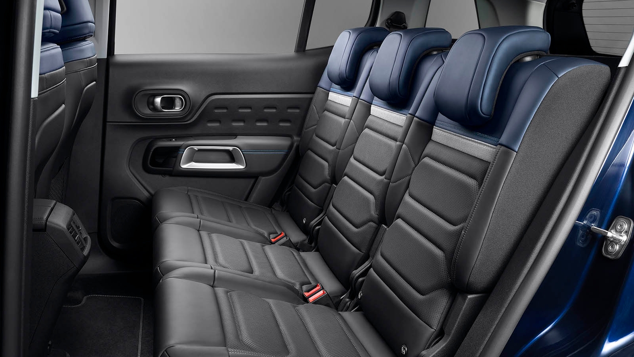 Citroen C5 Aircross review rear seats