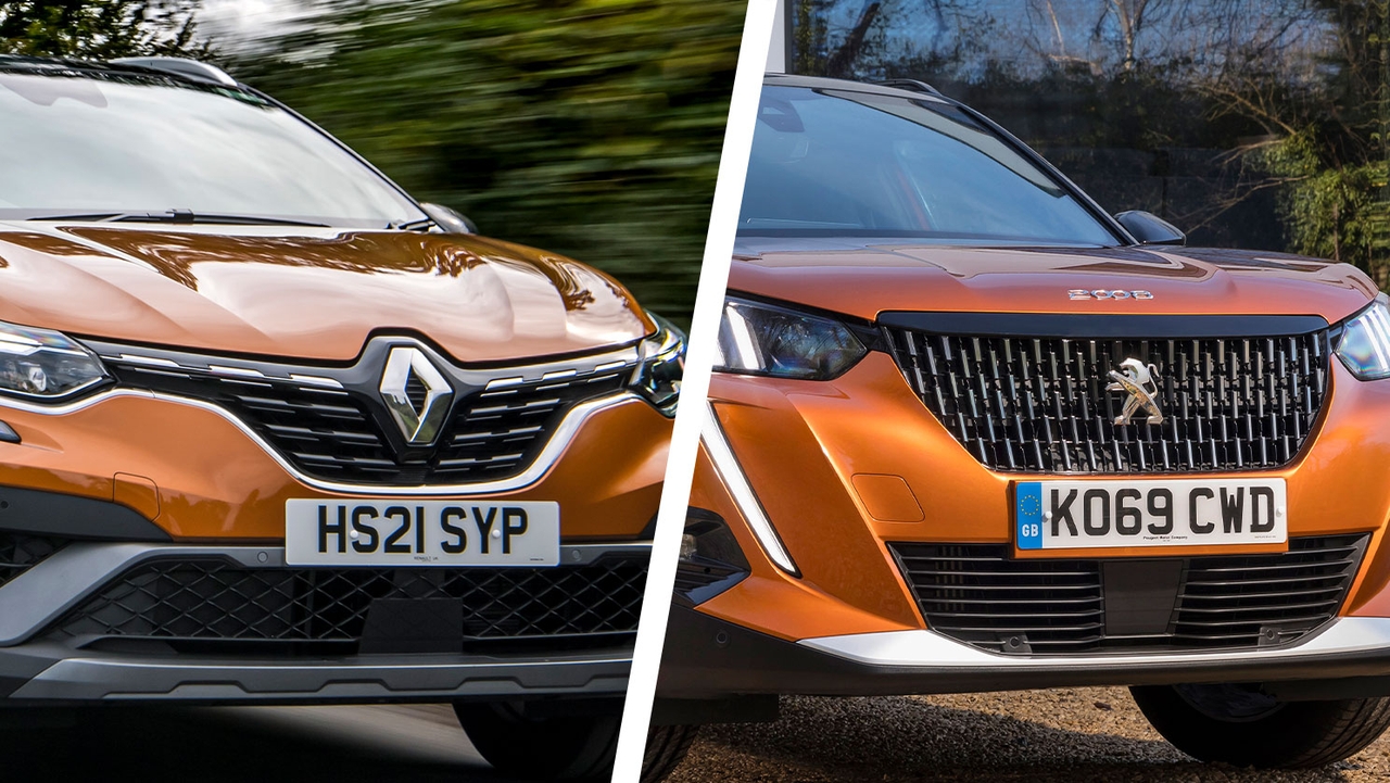 Renault Captur vs Peugeot 2008 badge