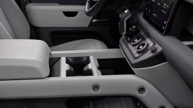 Land Rover Defender review – centre console detail