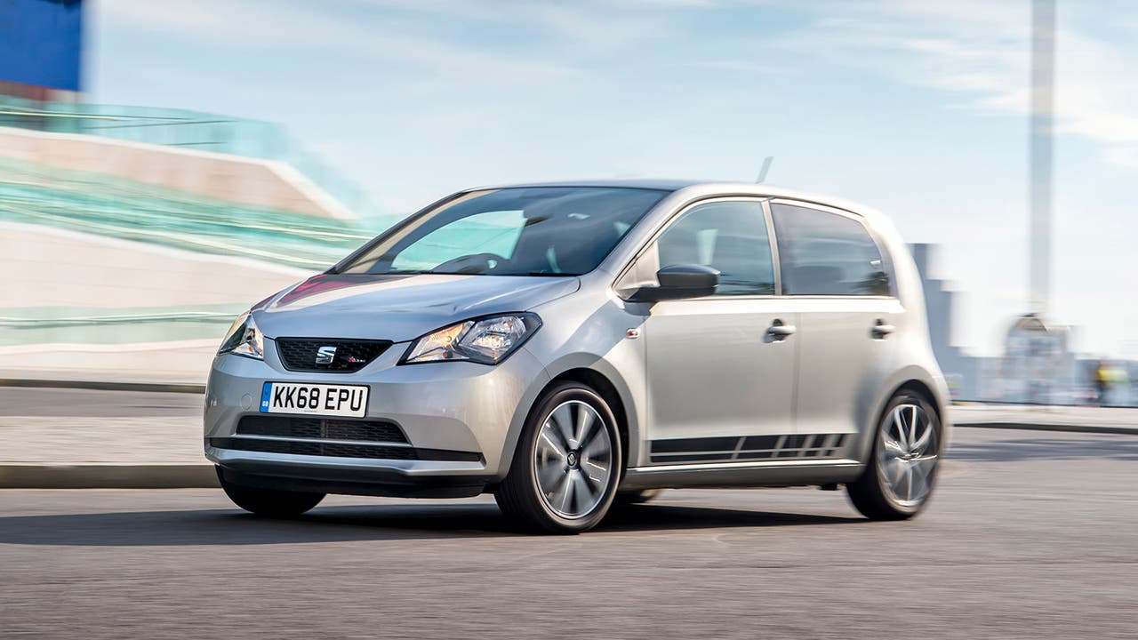 SEAT Mii in silver