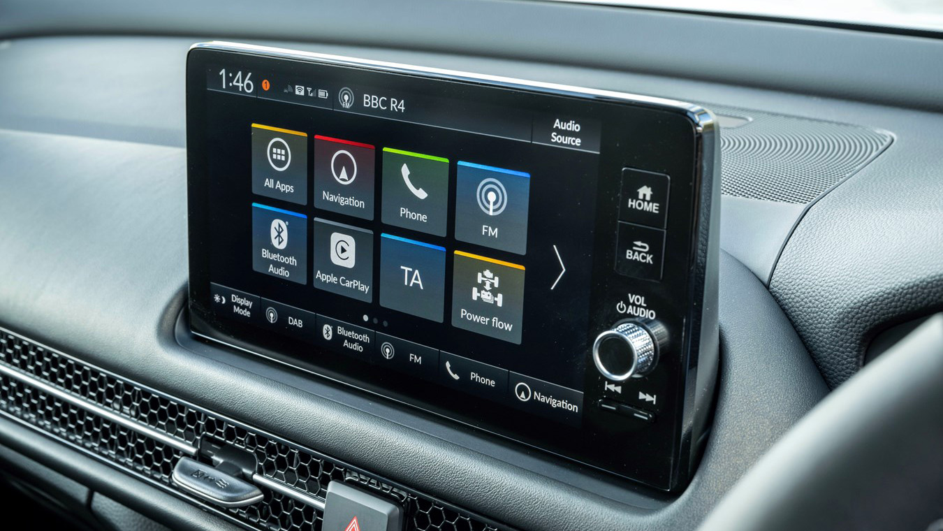 Honda ZR-V infotainment screen