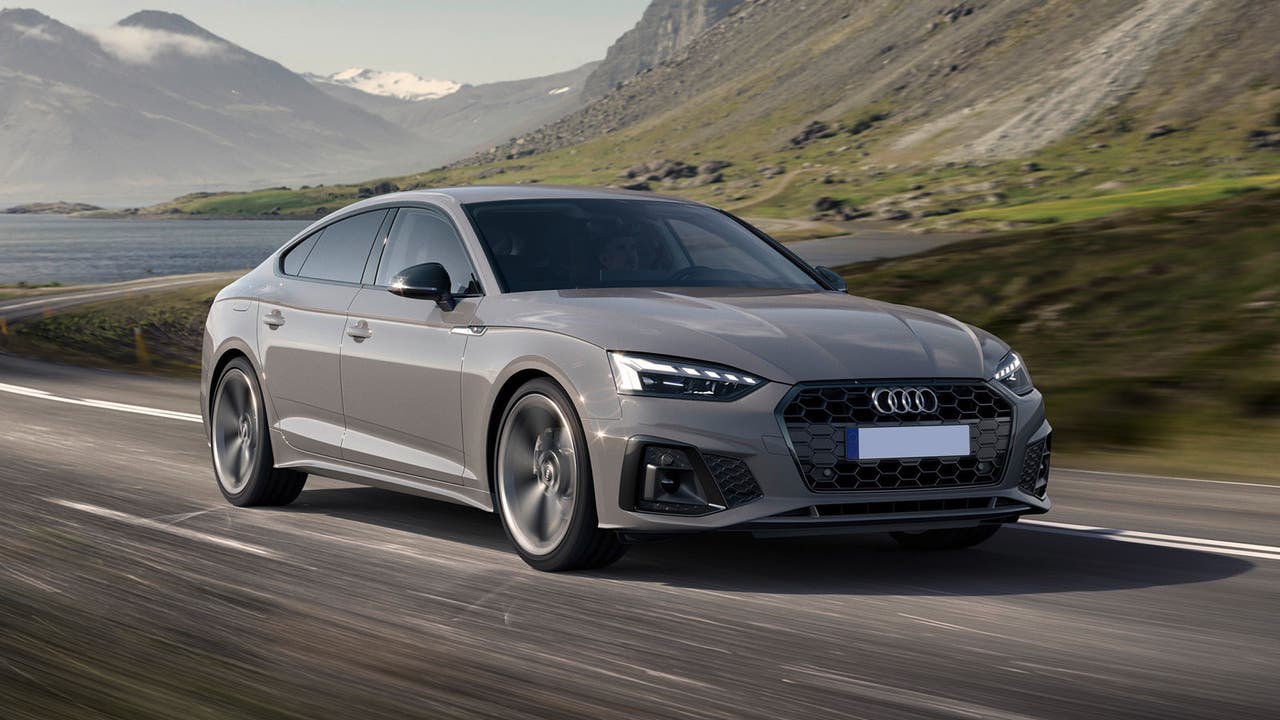 Audi A5 Sportback in grey