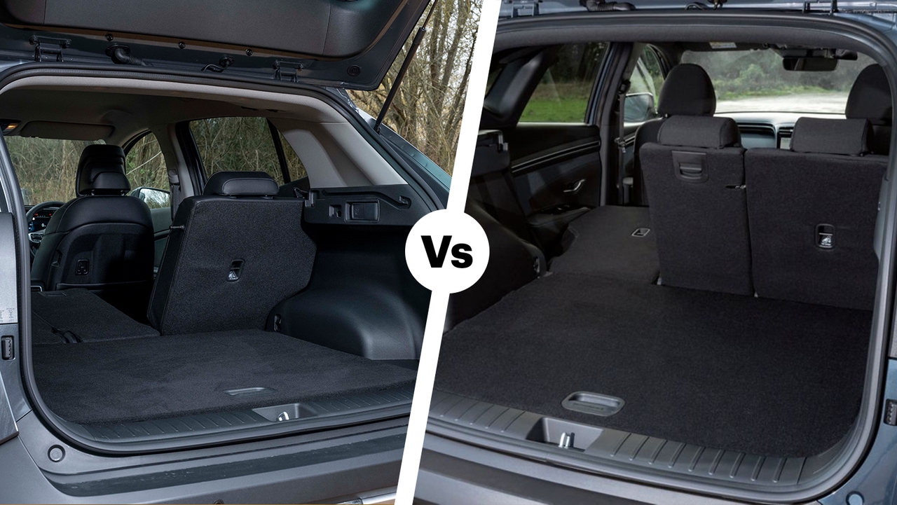 Kia Sportage vs Hyundai Tucson boot