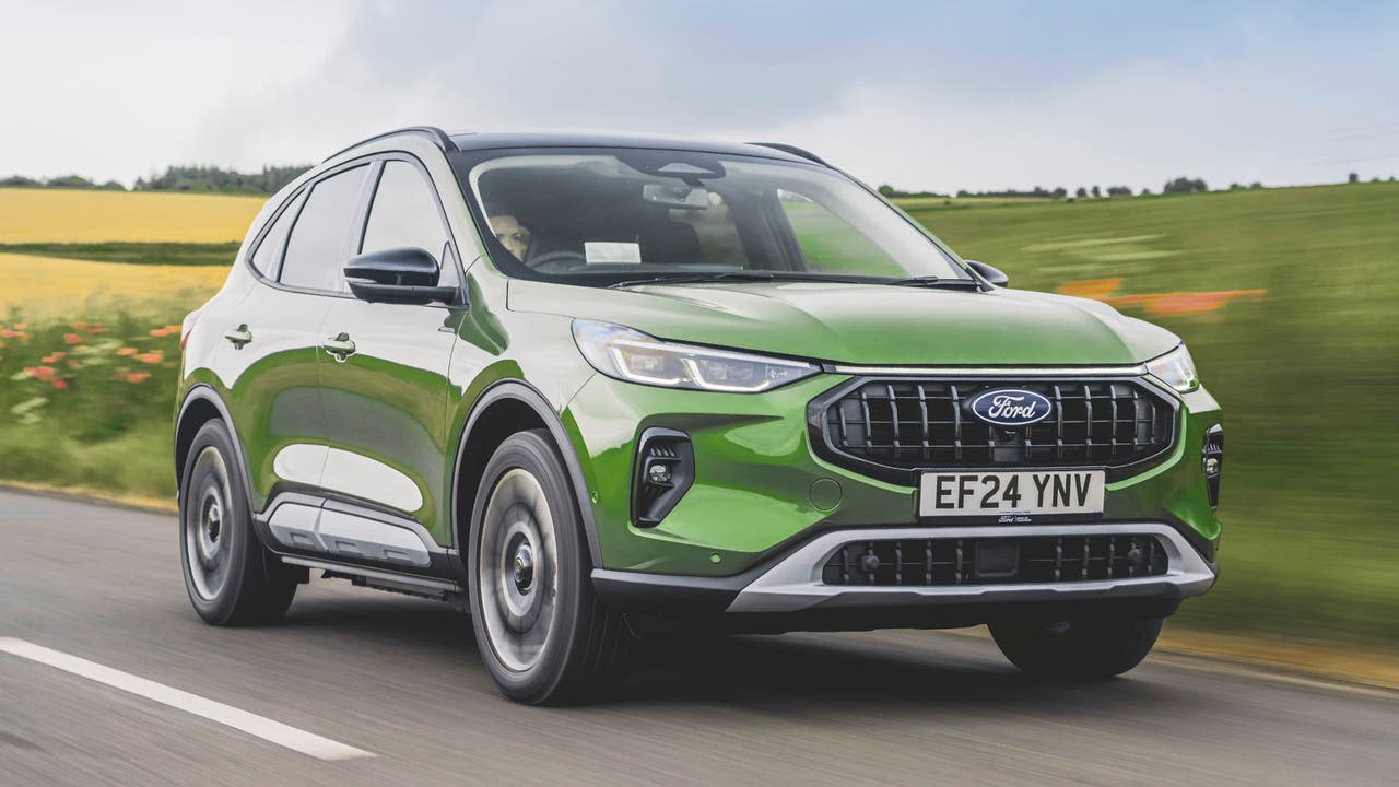 Ford Kuga in green