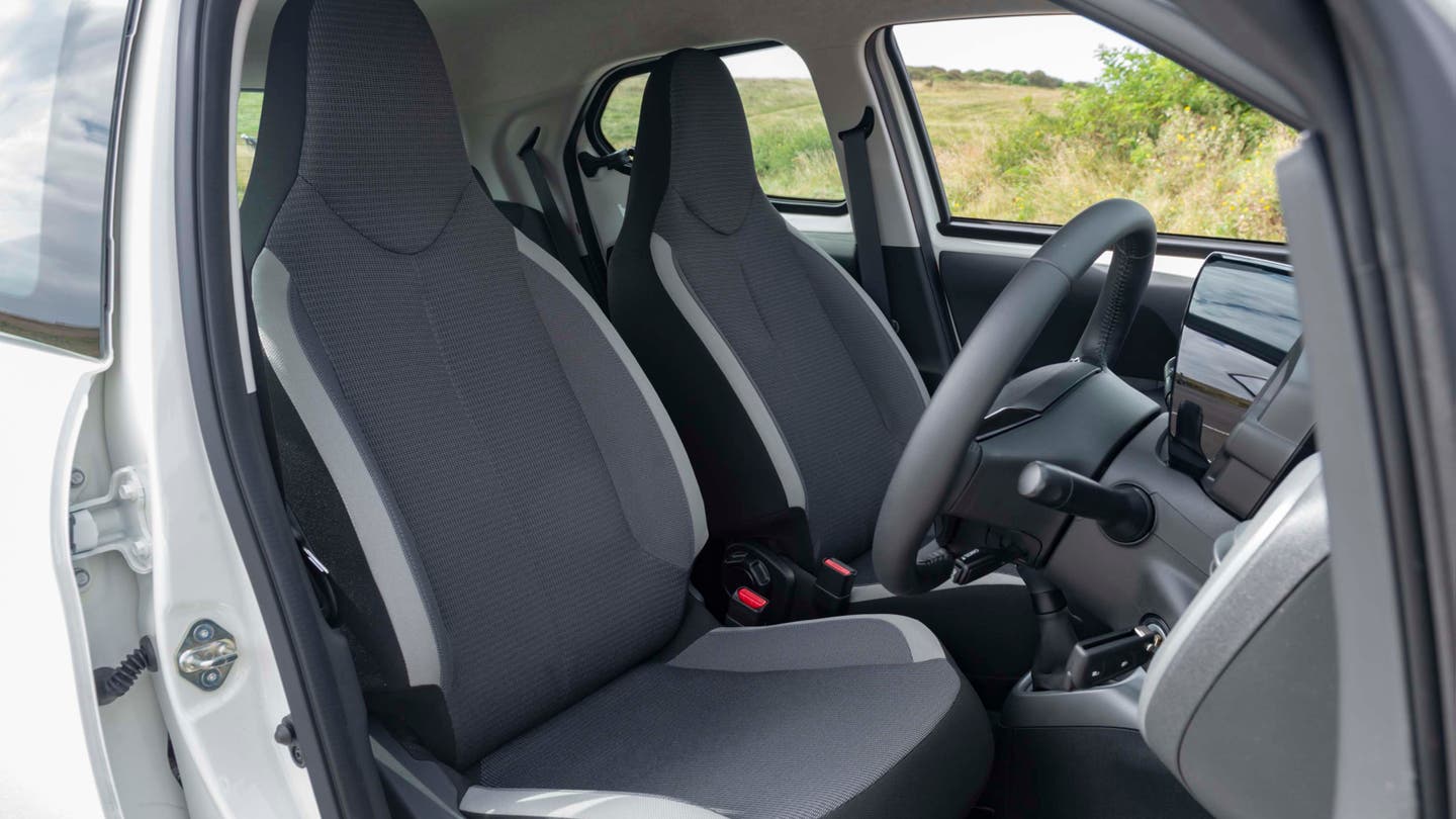 Toyota Aygo seats