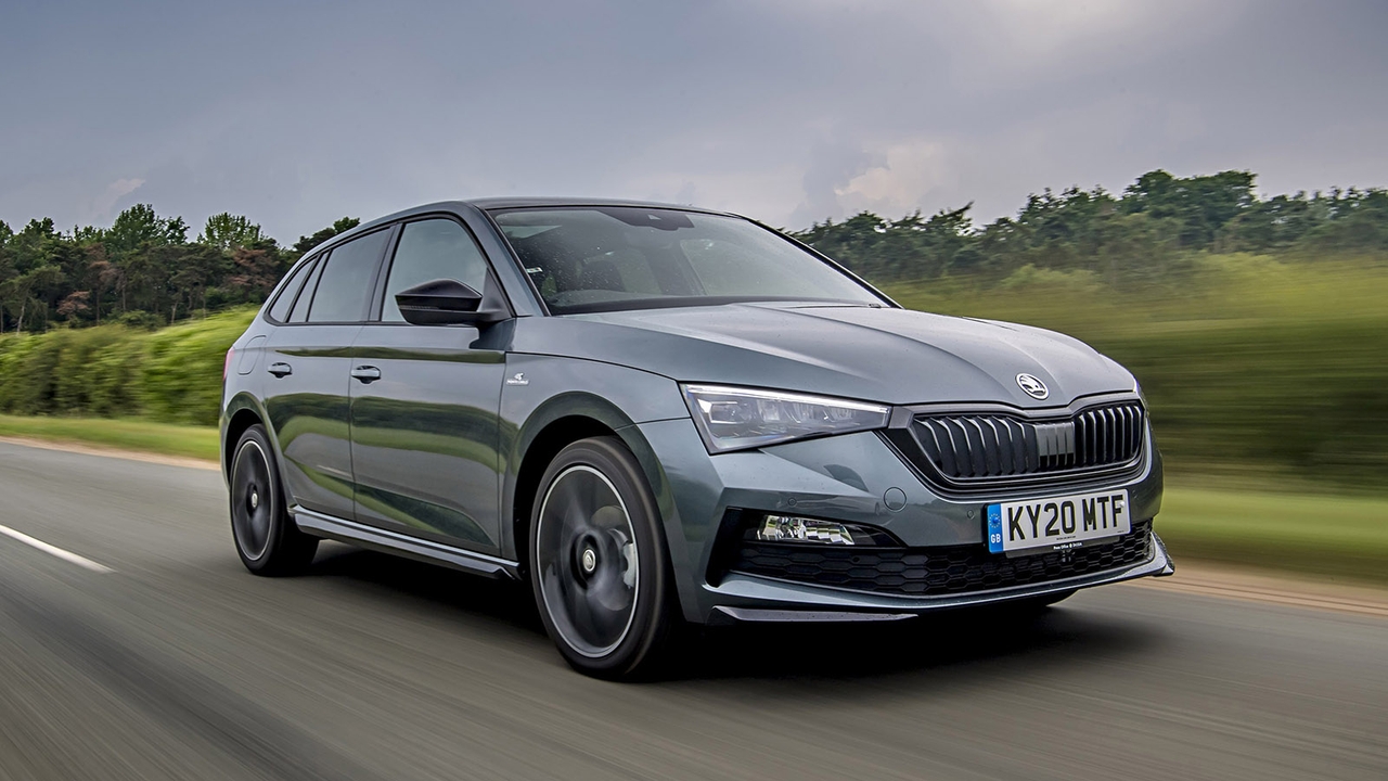 Skoda Scala in grey