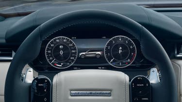 Range Rover Velar driver's dials