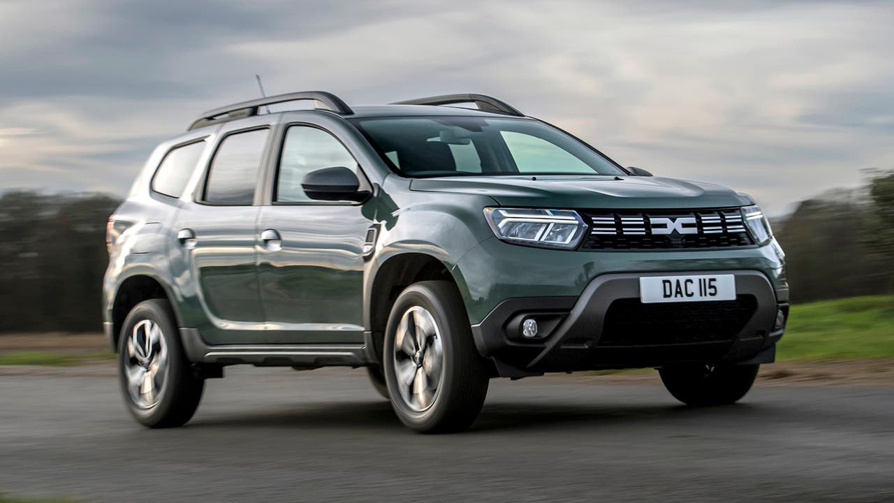 Dacia Duster in grey