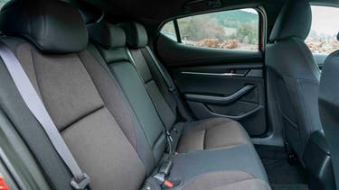 Mazda 3 rear seats