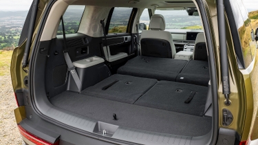 Hyundai Santa Fe review boot space two-seat mode