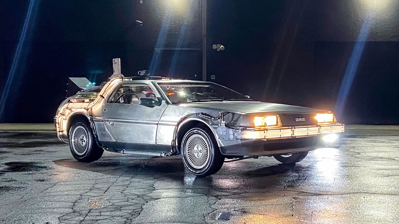 DeLorean DMC 12 in Back to the Future