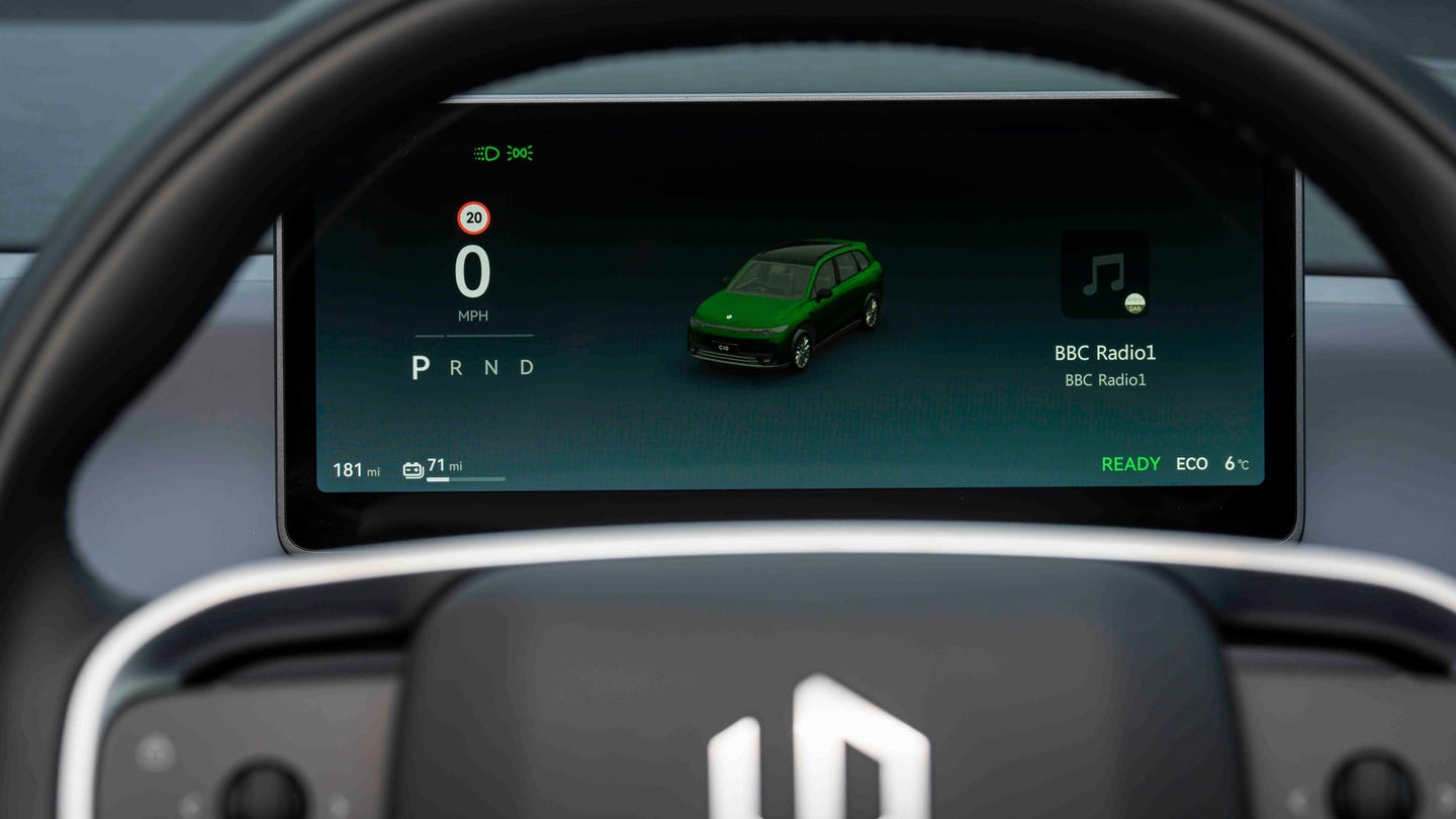 Leapmotor C10 driver's display