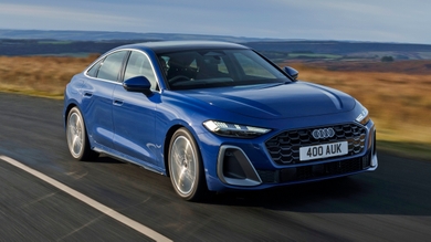 New Audi A5 driving
