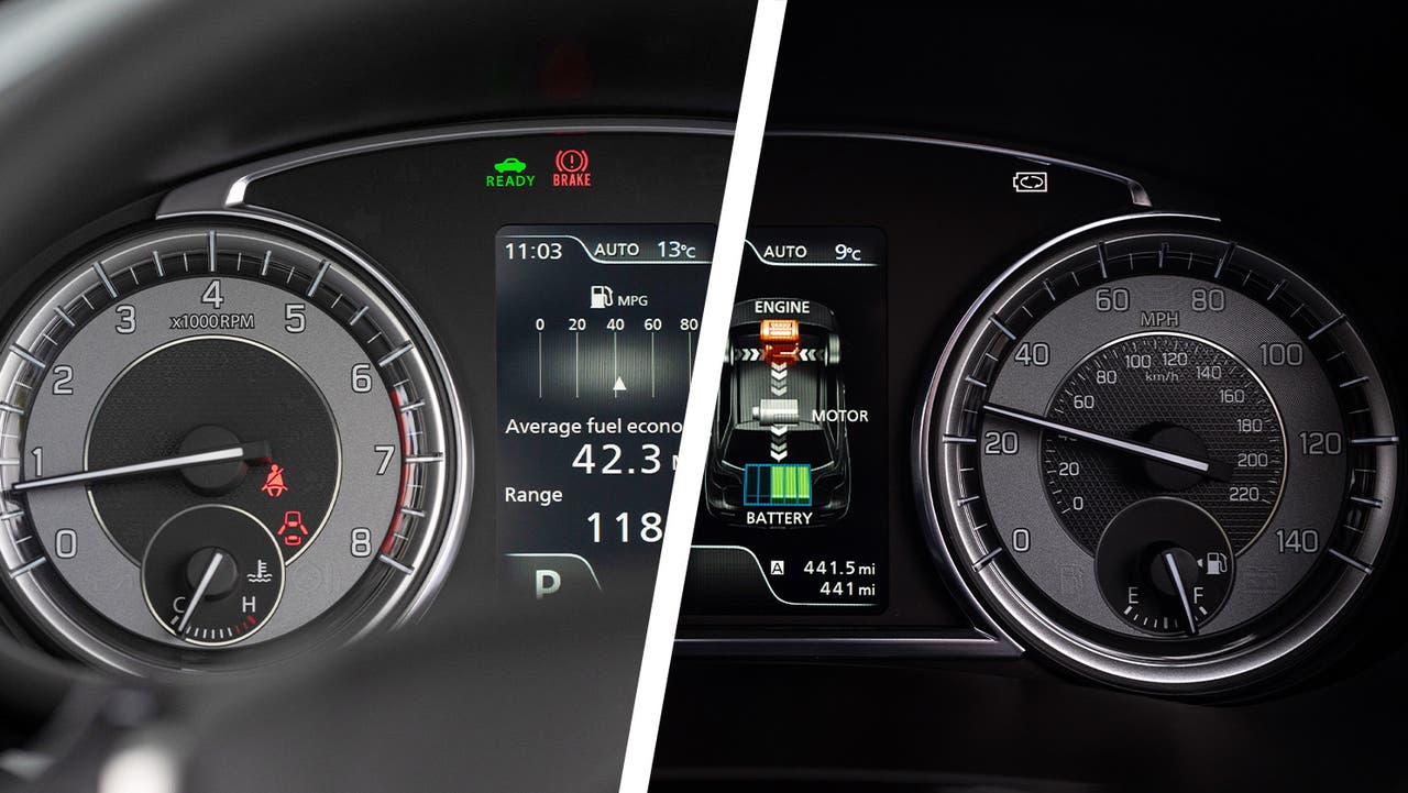 Suzuki S-Cross vs Suzuki Vitara driver's dials