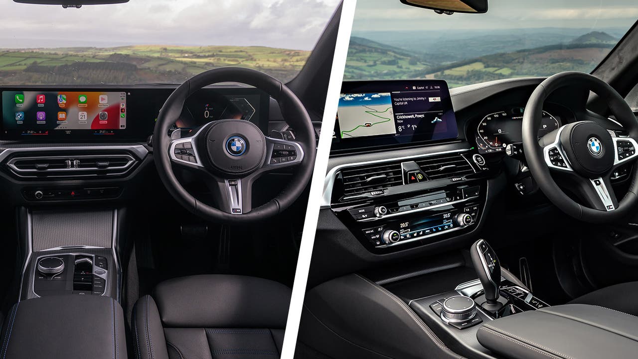 BMW 3 Series vs BMW 5 Series interior