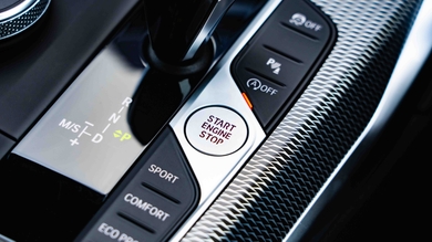 BMW M240i centre console