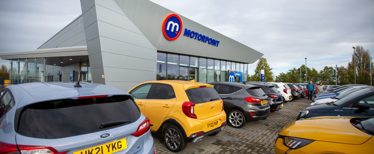Nearly new cars at Motorpoint Coventry