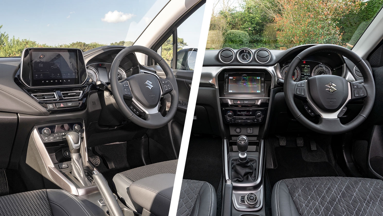 Suzuki S-Cross vs Suzuki Vitara interior