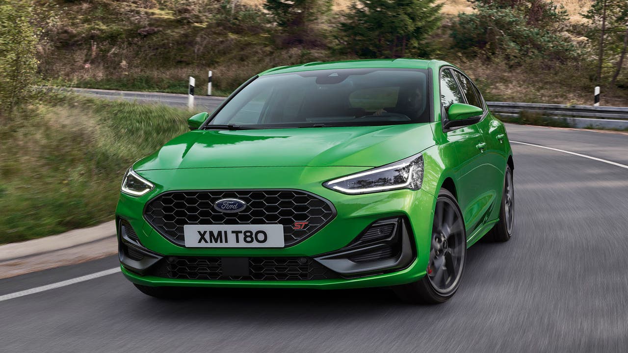 Ford Focus ST in green