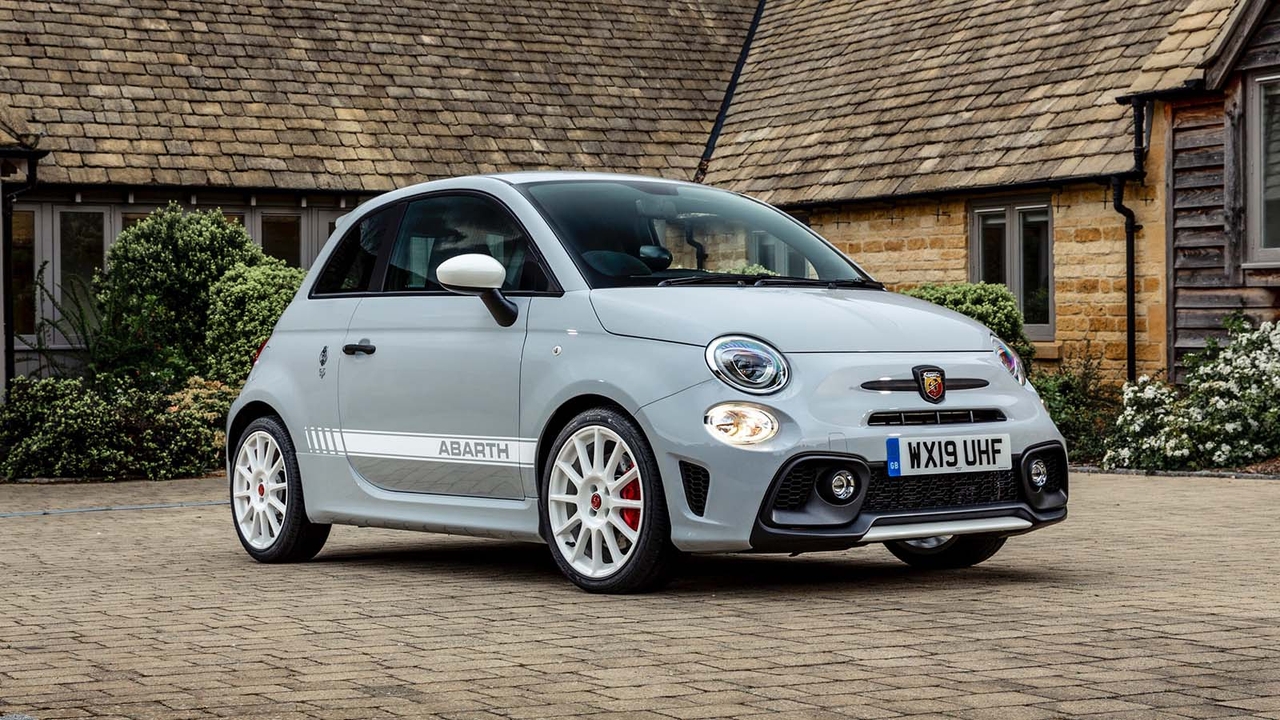 Abarth 595 in grey