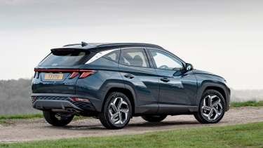 Hyundai Tucson review rear three quarter