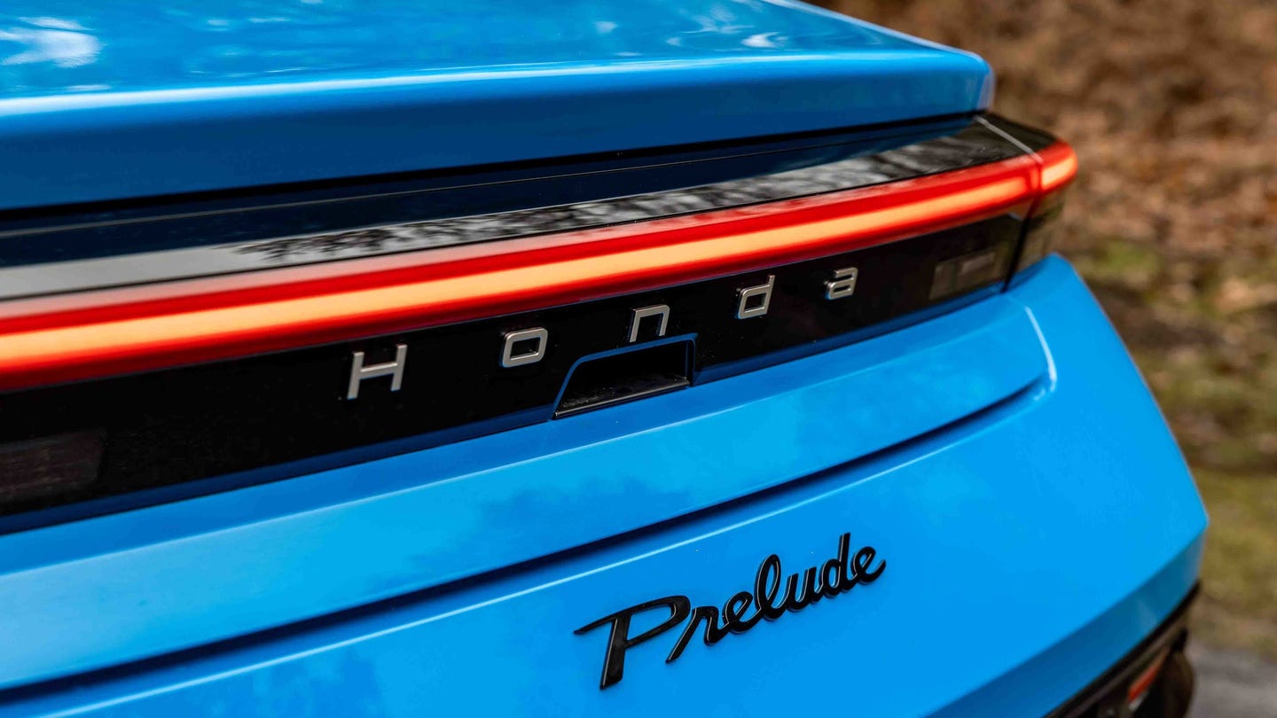 Honda Prelude rear detail