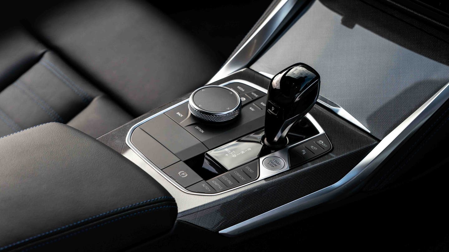 BMW 4 Series gear lever