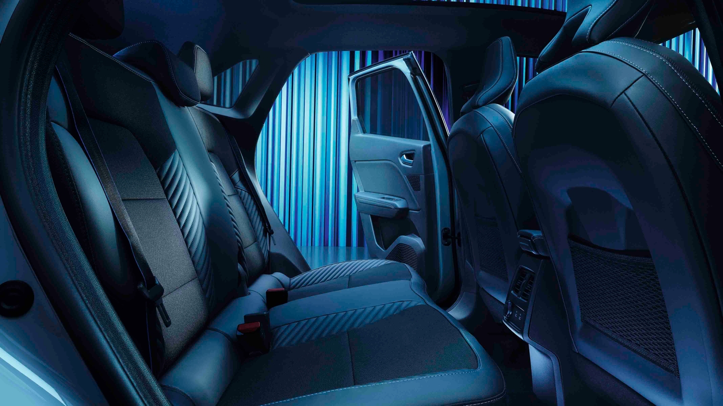 Renault Symbioz rear seats